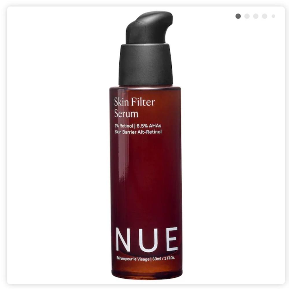The Nue Co Skin Filter Serum Daily Brightening Phyto-Retinol + AHA Serum